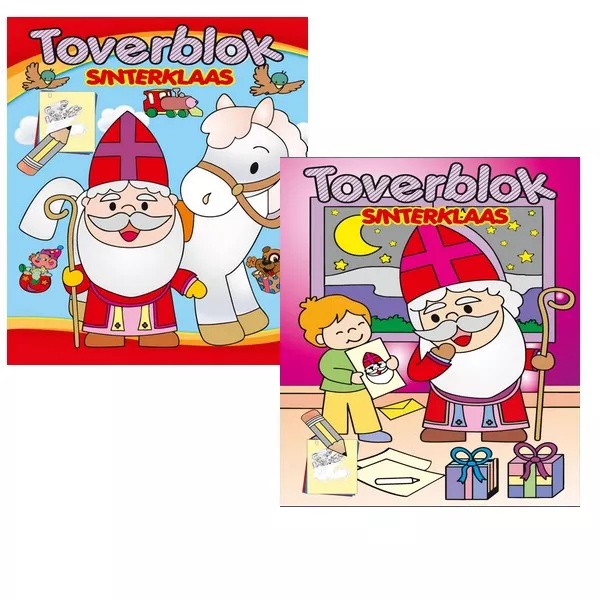 Tover Krasblok Sinterklaas