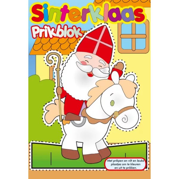 Sinterklaas prikblok A5