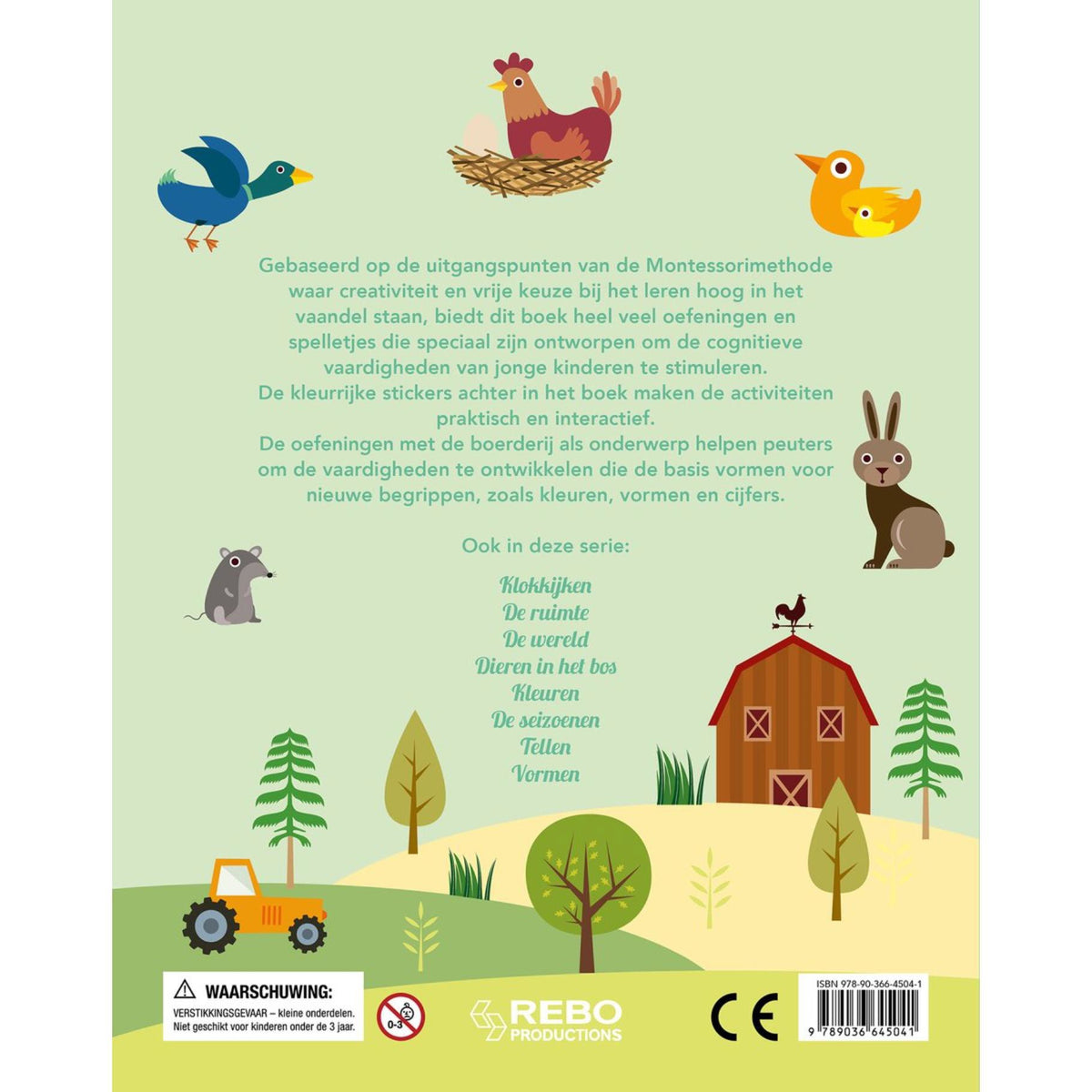 Boek Oefenboek Boerderij 3-5 jaar 2