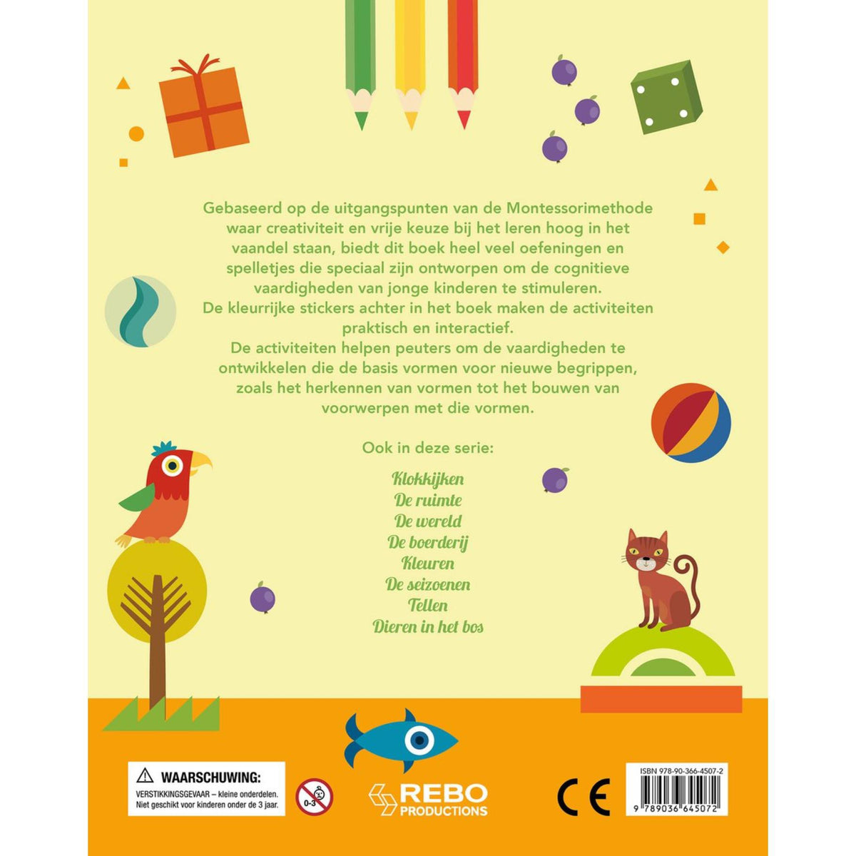 Boek Oefenboek Kleuren 3-5 jaar 2