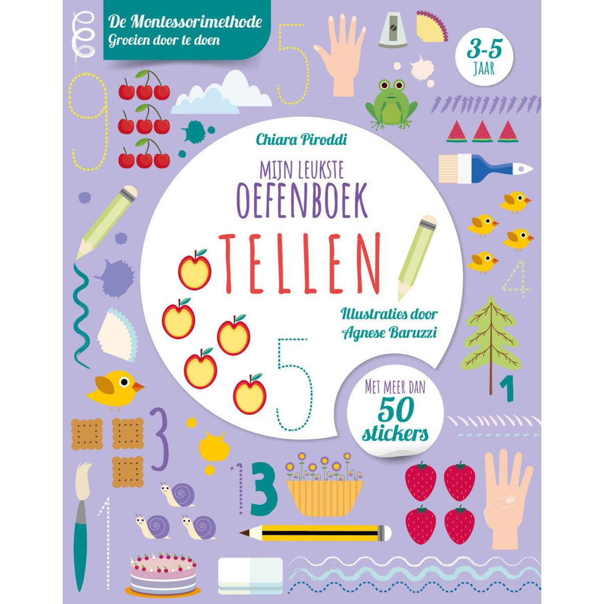 Boek Mijn Leukste Oefenboek Tellen 3-5 jaar