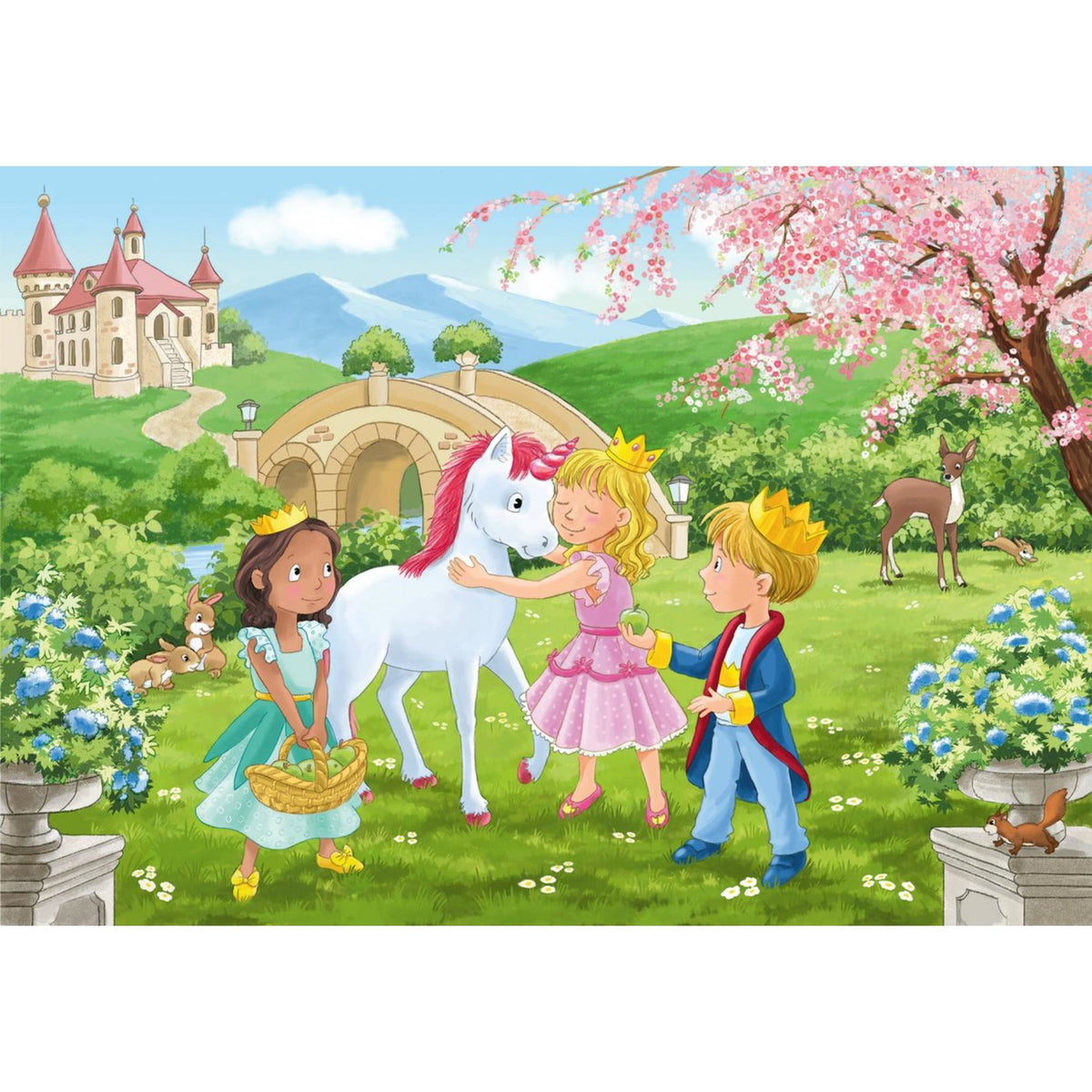 Ravensburger puzzel prince princess 2x12stukjes 2
