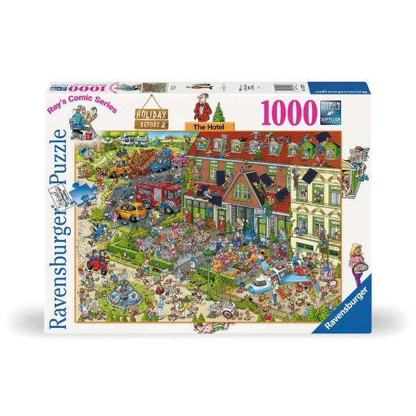 Ravensburger Comic puzzel 2 the hotel 1000 stukjes