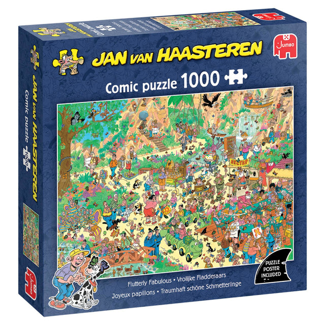 Jan Van Haasteren Vrolijke Fladderaars Puzzel Jan Van Haasteren Vrolijke Fladderaars 1000 stukjes
