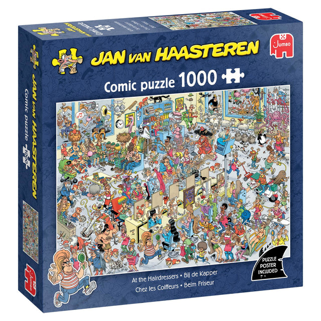 PUZZEL JAN VAN HAASTEREN Bij De Kapper 1000ST