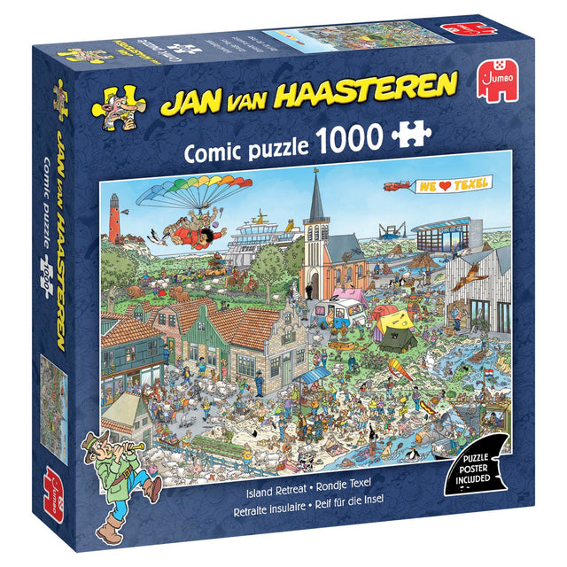 PUZZEL JAN VAN HAASTEREN Rondje Texel 1000ST