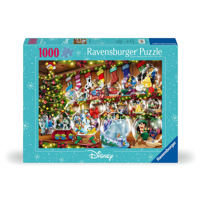 Ravensburger Puzzel kerst Disney sneeuwbalparadijs 1000 stukjes