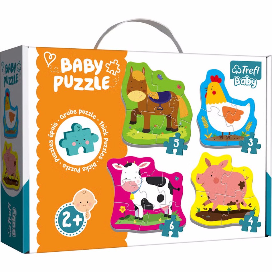 Trefl Puzzel baby op de boerderij