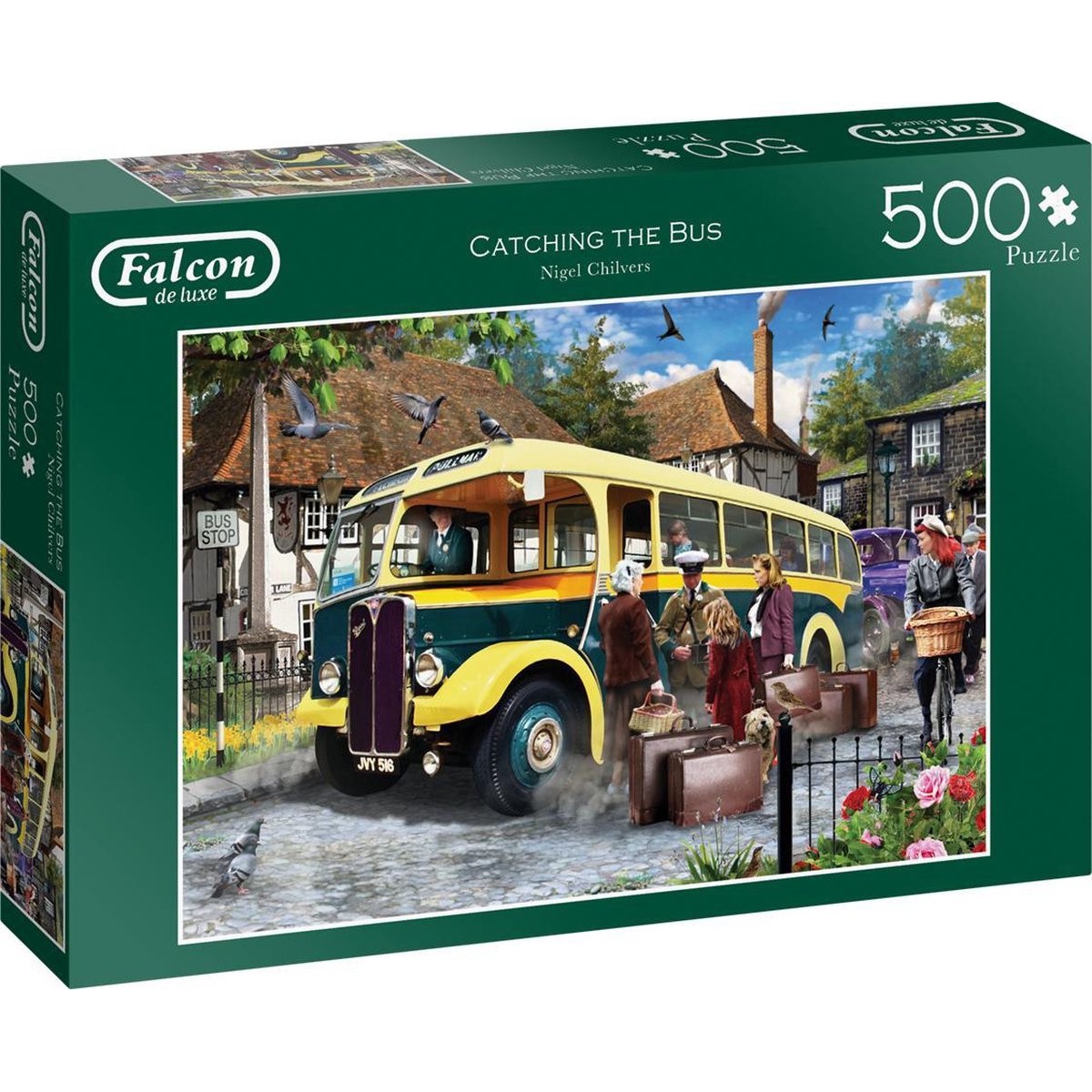 Falcon Puzzel 500 stukjes Catching the Bus