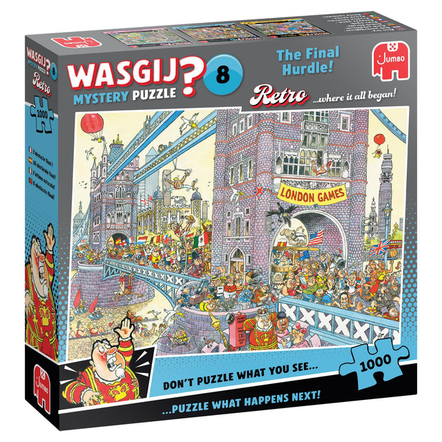 Wasgij Retro Mystery 8 - De Laatste Horde! 1000 stukjes