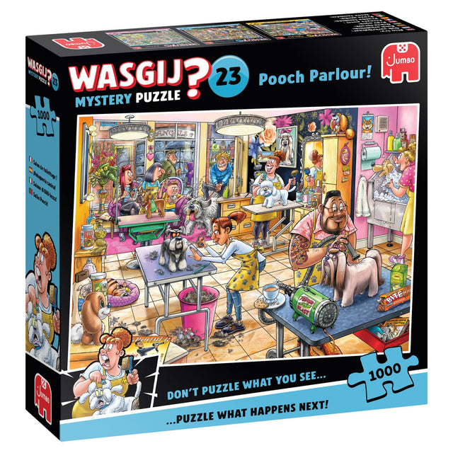 Puzzel Wasgij Mystery 23 Trimsalon Kwispel!  1000 stukjes