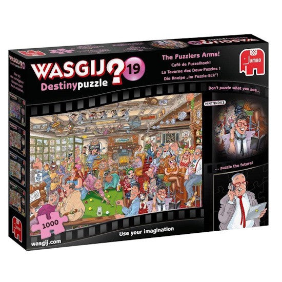 Wasgij Destiny 19 Cafe de Puzzelhoek! 1000 Stukjes