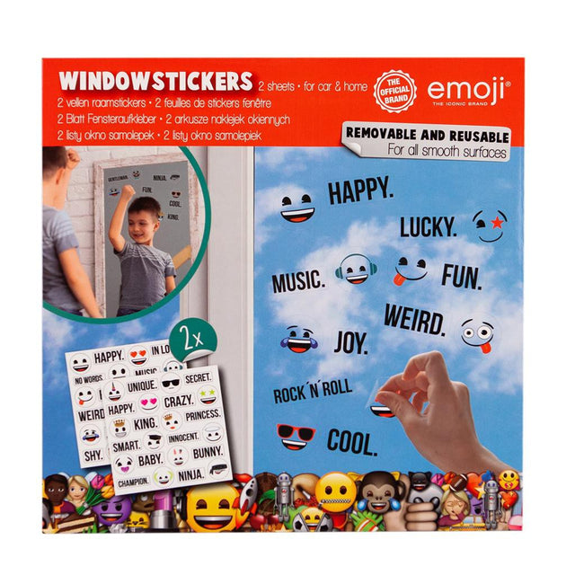 RAAMSTICKERS EMOIJ MUSIC