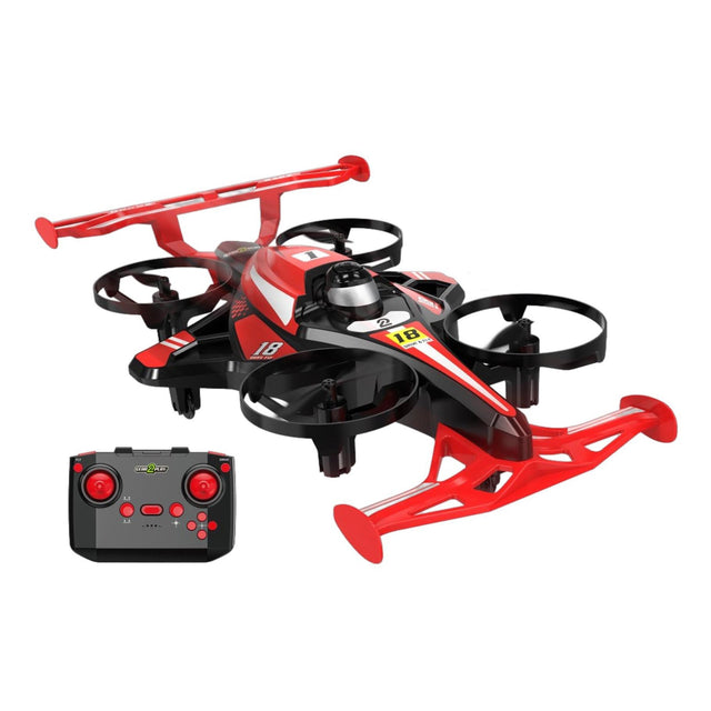 Radiografisch bestuurbare Drive And Fly Drone Racer Red