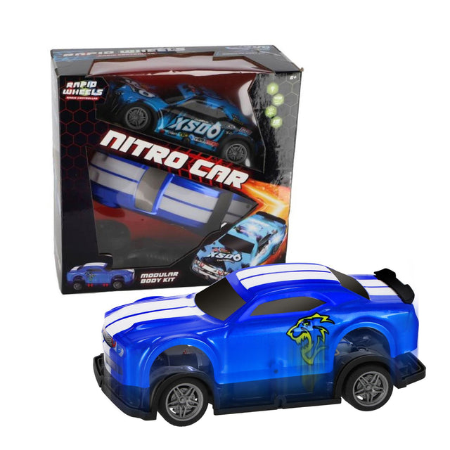 Rapid Wheels  Radiografisch bestuurbare nitro car + extra body