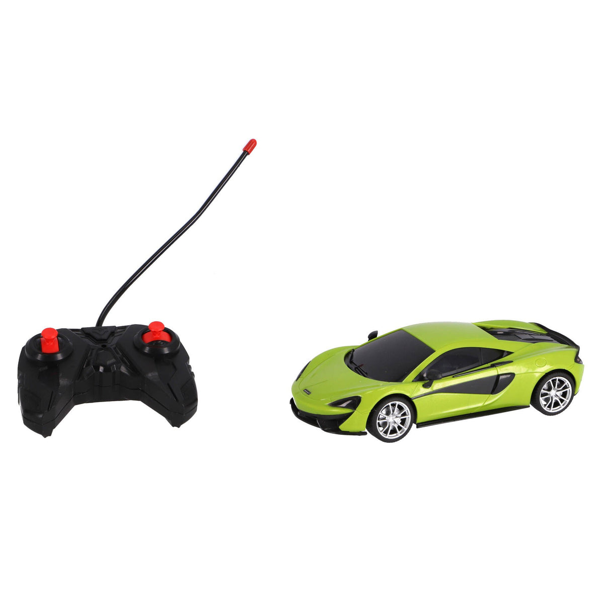 Radiografisch bestuurbare auto Mclaren 1:24 570s neon groen 2