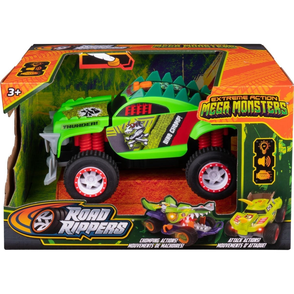 Road Ripper Extreme Action Mega Monsters: Dino Truck