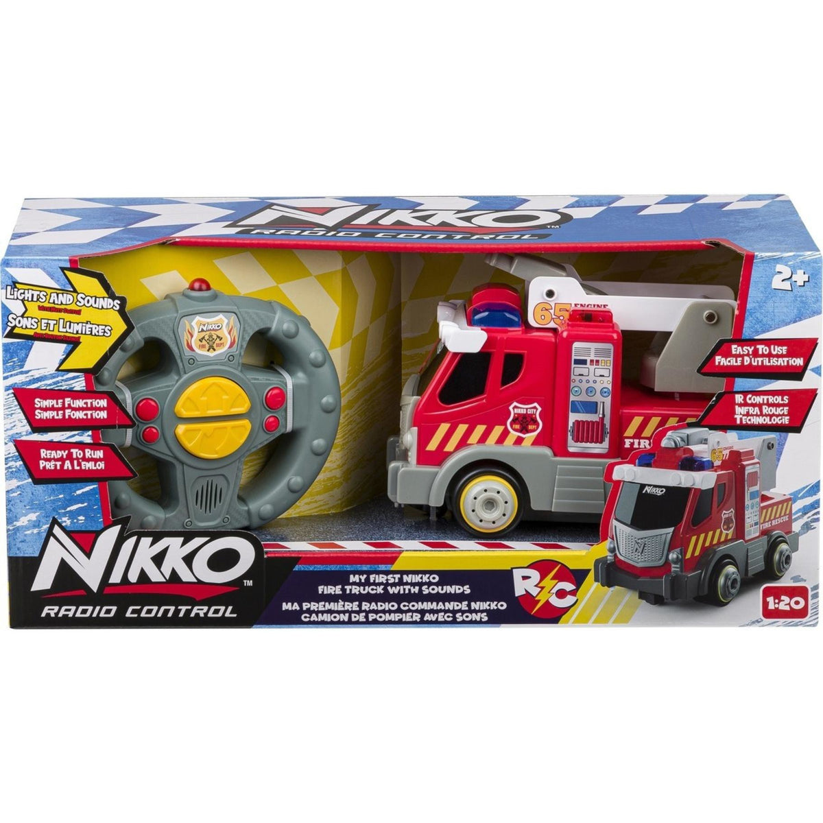 radiografisch bestuurbare auto Nikko my first Nikko: fire truck