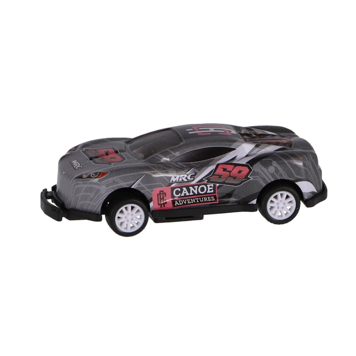 Rapid Wheels crash auto met frictie en 360º spin en salto grijs