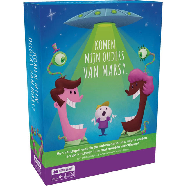 Spel Komen Mijn Ouders Van Mars? 4+