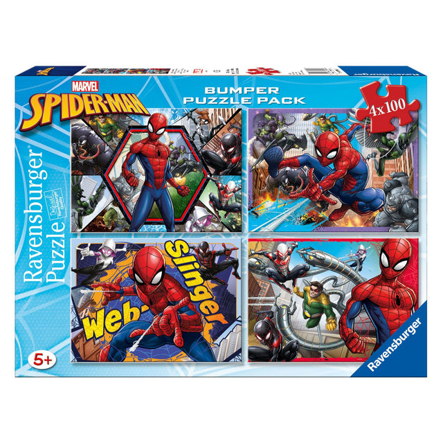 Ravensburger Puzzel Spiderman 4 in 1 100 stukjes