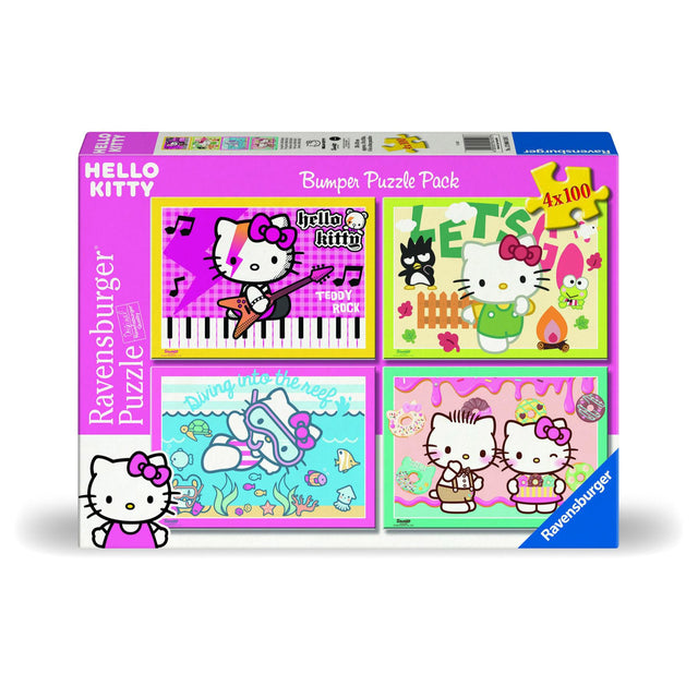 Ravensburger puzzel Hello Kitty 4 in 1 100 stukjes