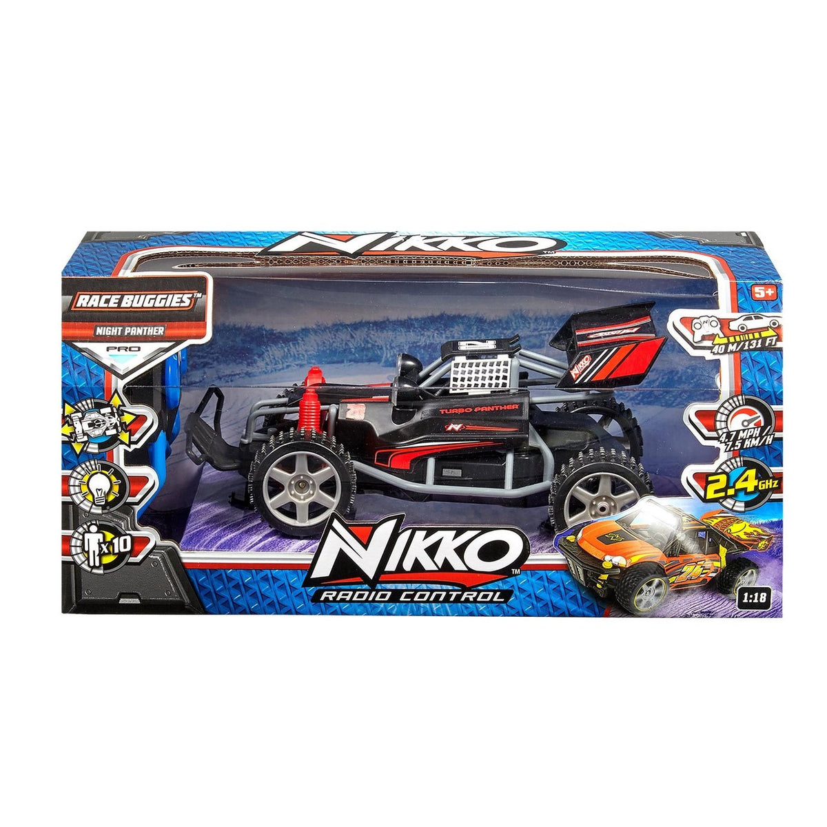 Radiografisch Bestuurbare Auto Turbo Panther Nikko 1 :18