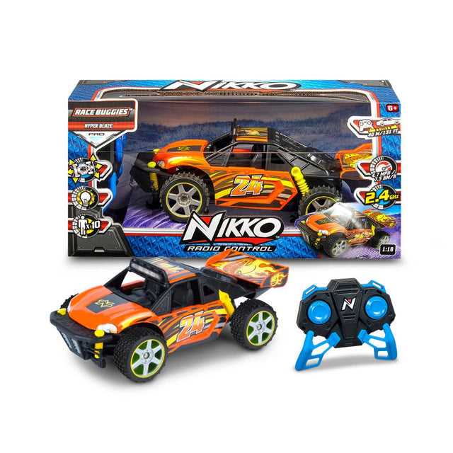 Nikko Radiografisch Bestuurbare Auto 1:18 Buggies Hyper Blaze