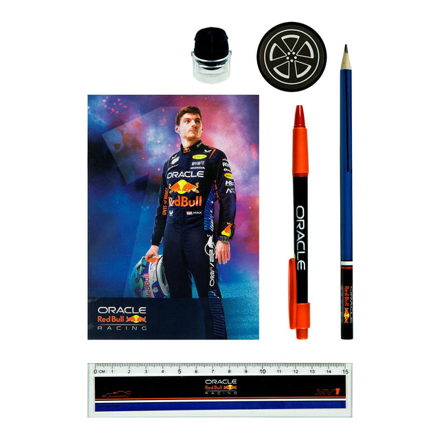 Red Bull Max Verstappen schrijfset 6-delig