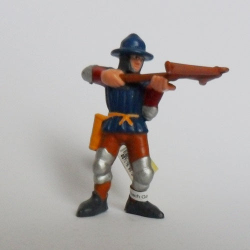 Ridder soldaat kruisboog Bullyland blauw