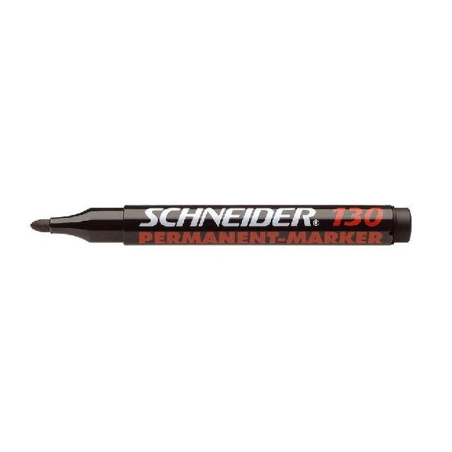 Schneider permanent marker 130 ronde punt zwart