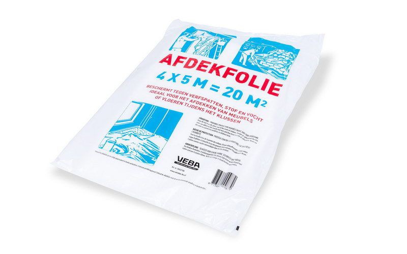 AFDEKFOLIE 4 M X 5 M DUN 7 MU