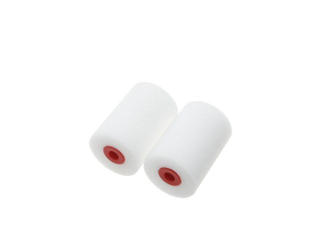 LAKROLLER SCHUIM RECHT 5 CM 2 STUKS