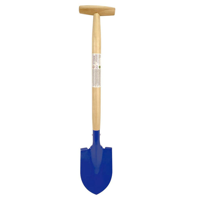 Schep punt Metaal 67 Cm blauw
