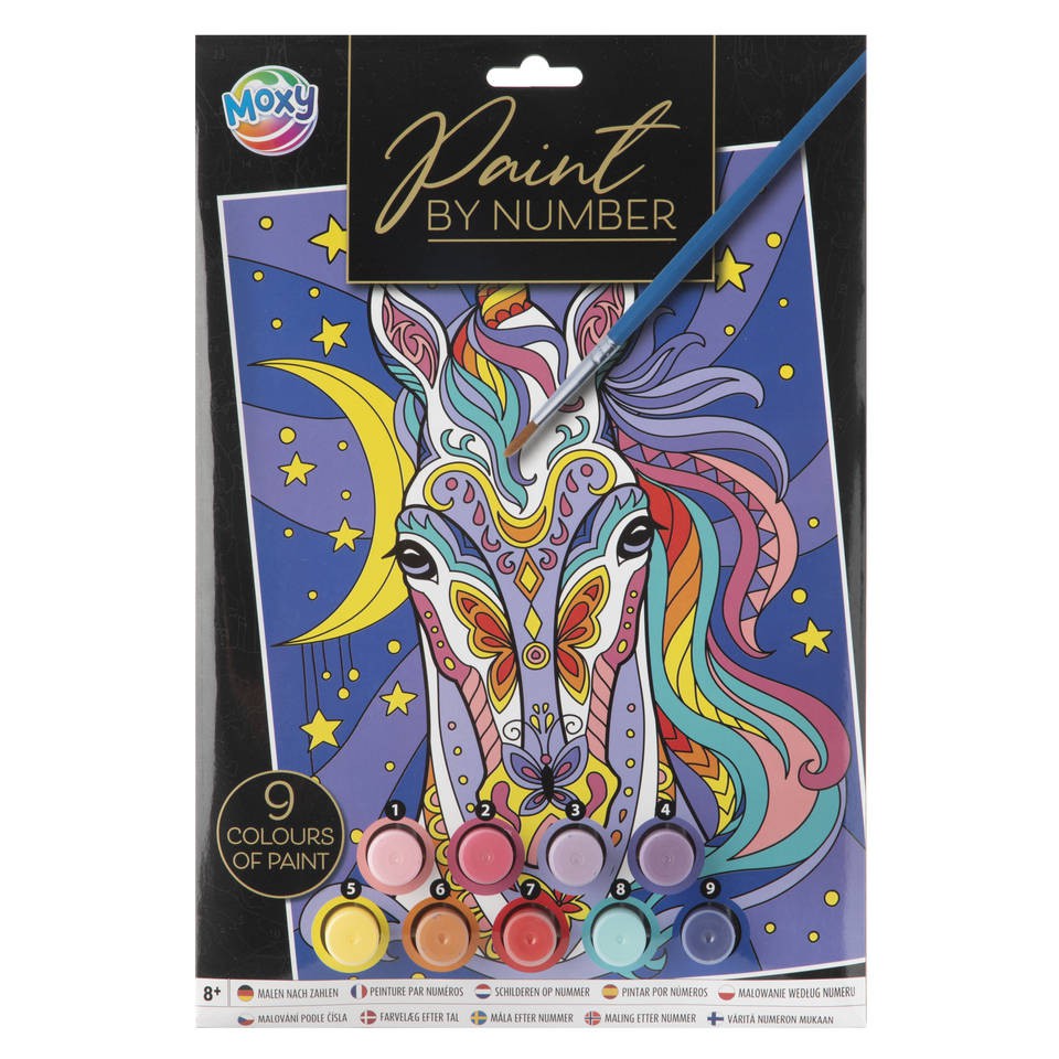SCHILDEREN OP NUMMER UNICORN
