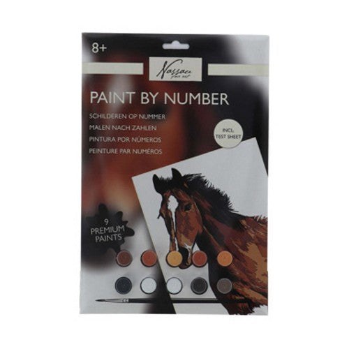 SCHILDEREN OP NUMMER PAARDEN