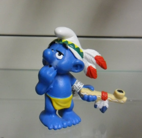 Schleich smurf indiaan