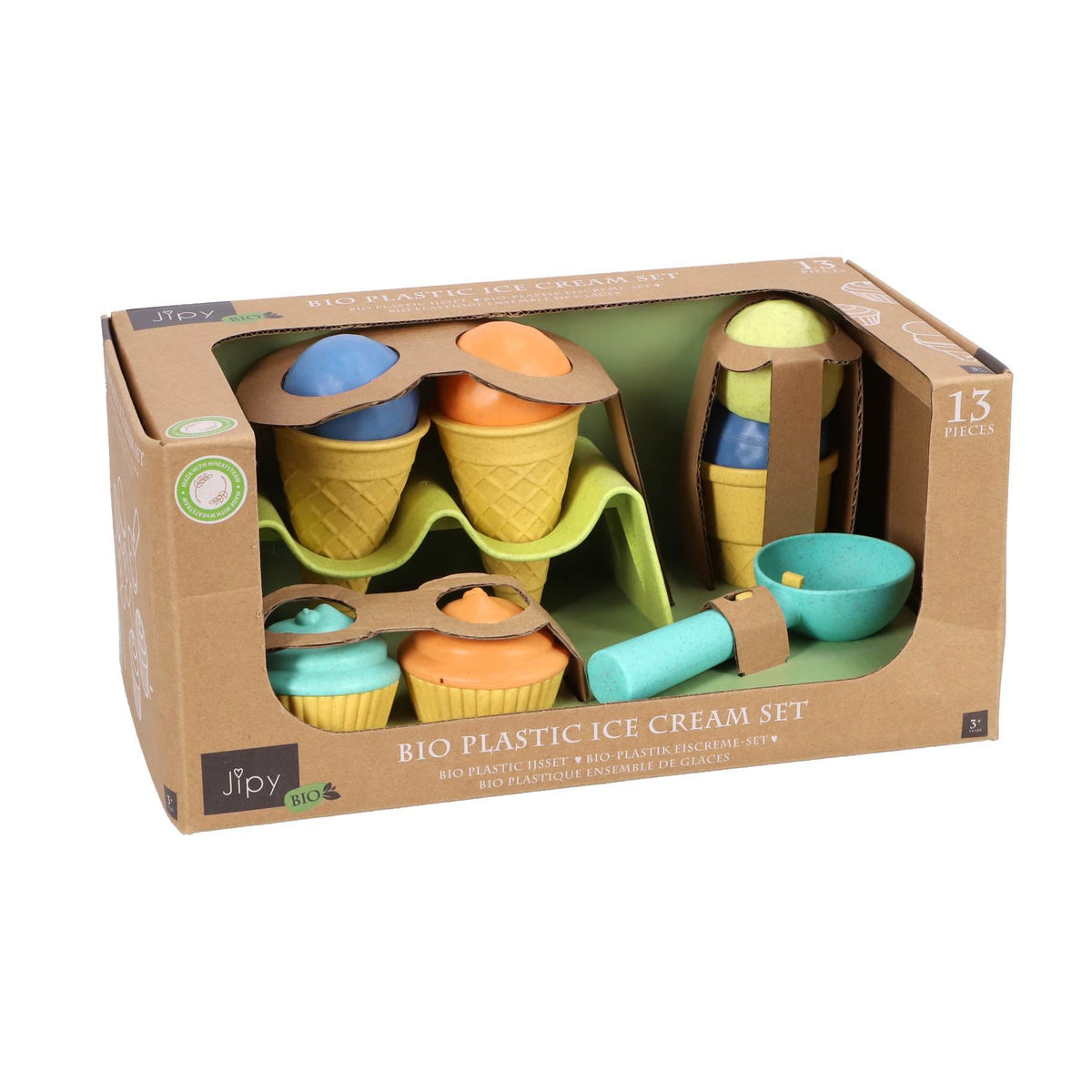Jipy bioplastic ijsjes set 13 delig