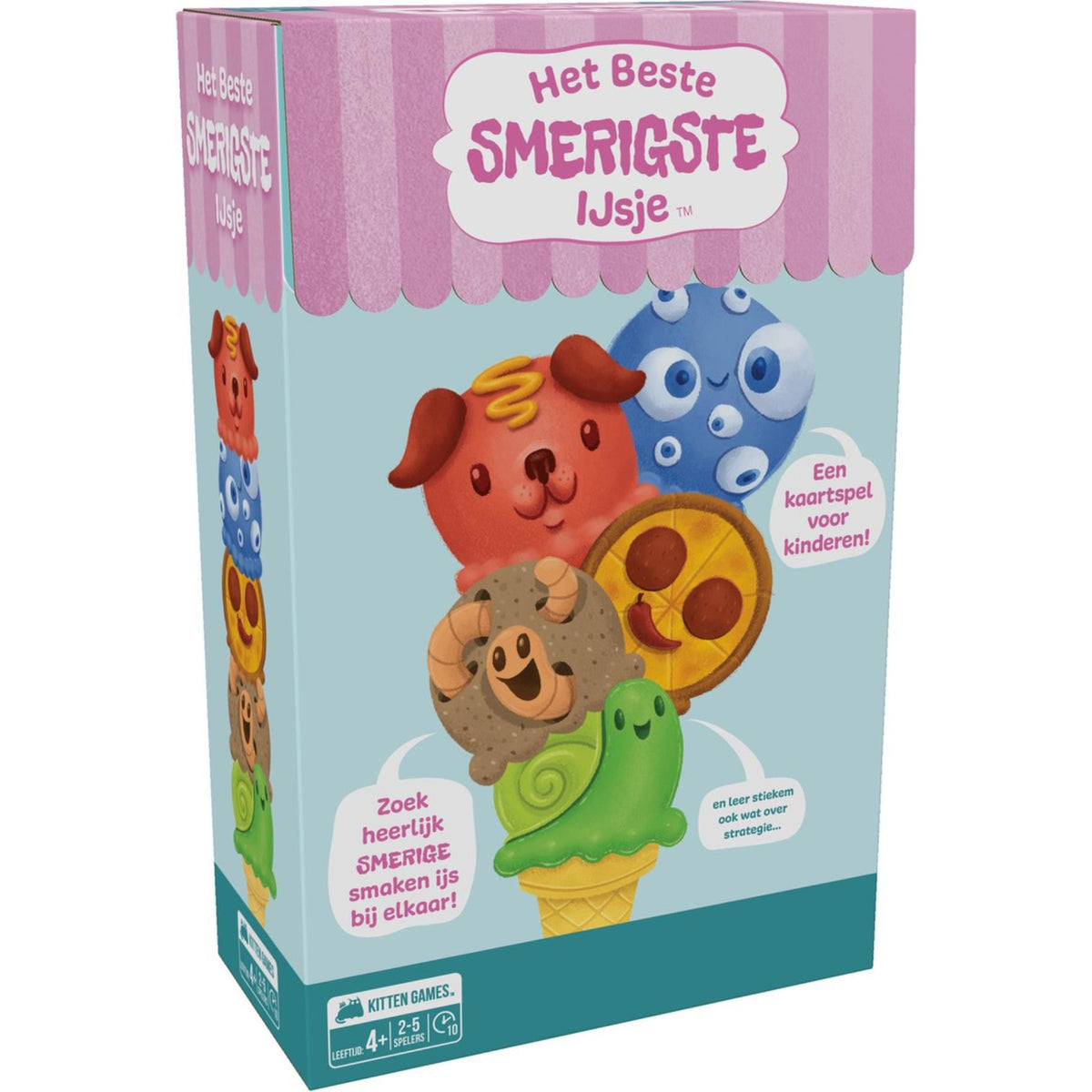 Kaartspel Het Beste Smerigste Ijsje 4+