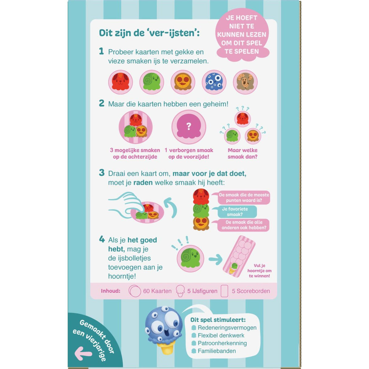 Kaartspel Het Beste Smerigste Ijsje 4+ 2