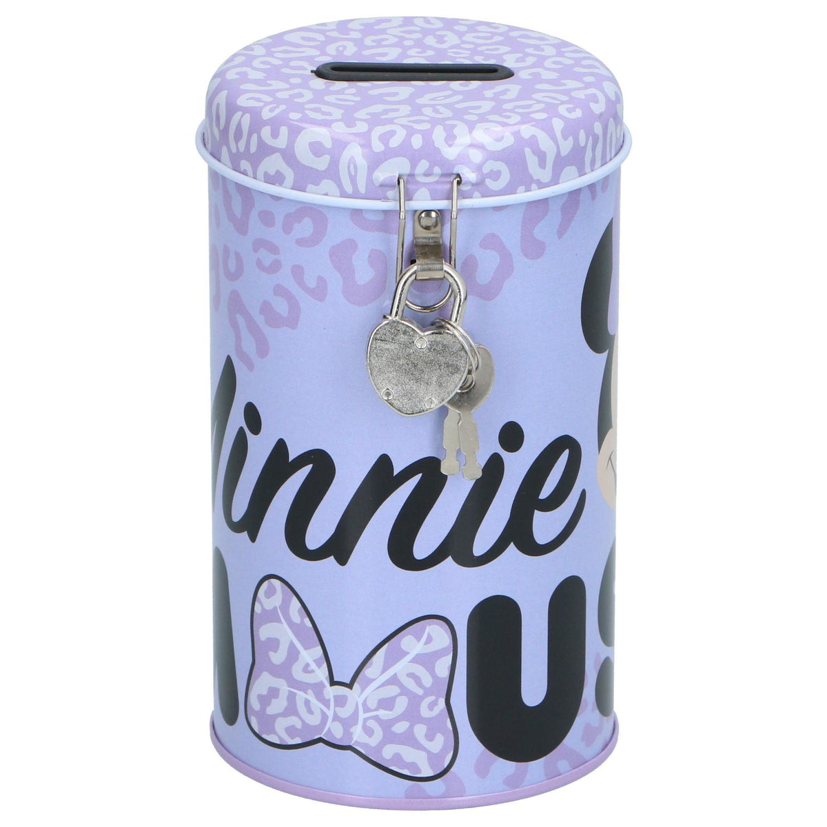 Spaarpot licentie met slot  Minnie Mouse