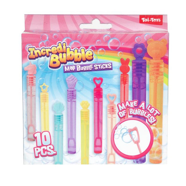 INCREDIBUBBLE Mini bellenblaas -10st 5ml  rose
