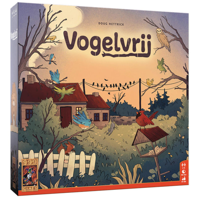 Spel Vogelvrij tactisch en interactief