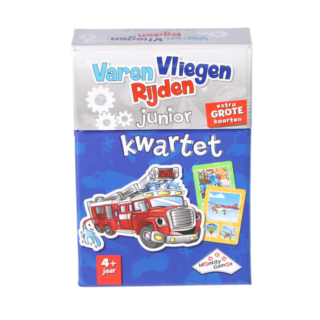 Spel Weetjes Kwartet Junior Varen Vliegen Rijden