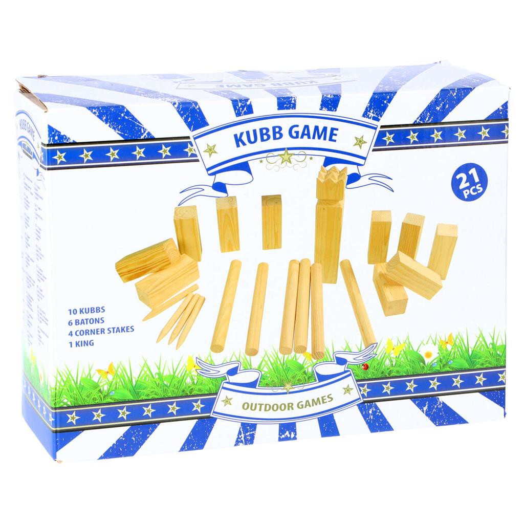 SPEL KUBB GROOT HOUT FSC