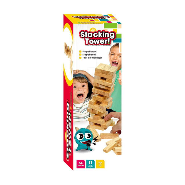 SPEL STAPELTOREN HOUT