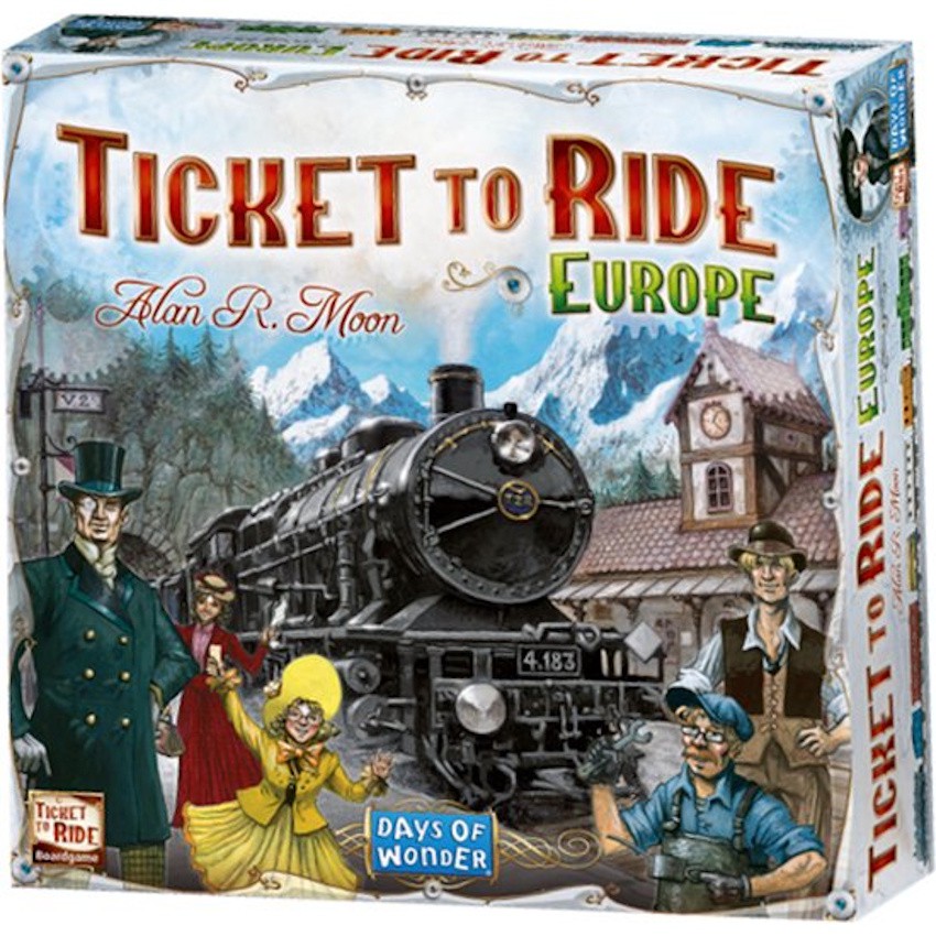 Spel Ticket To Ride Europe