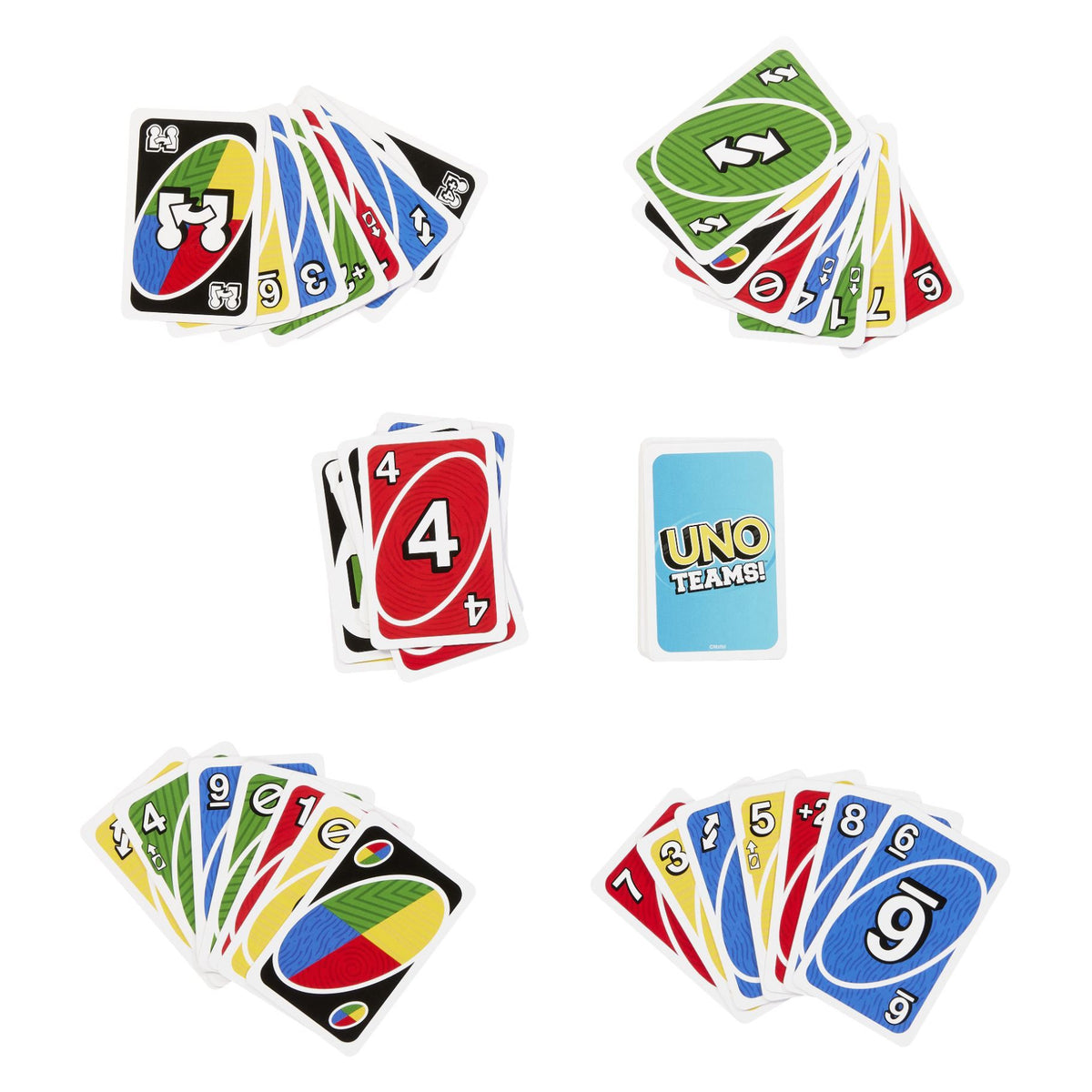 Kaartspel Uno Teams 2