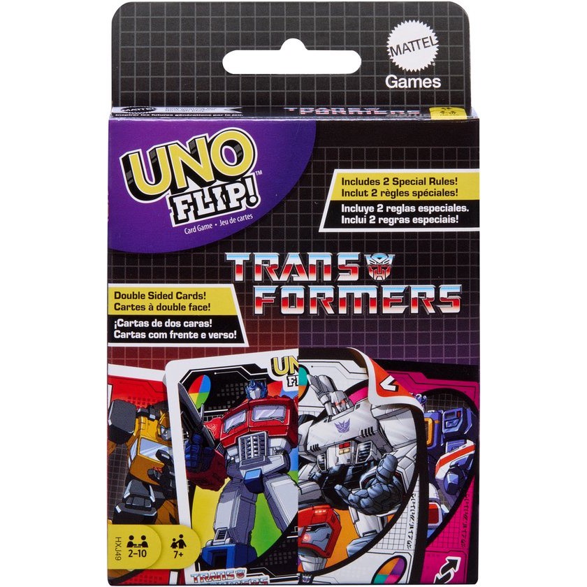 Spel Uno FLIP  transformers Kaartspel