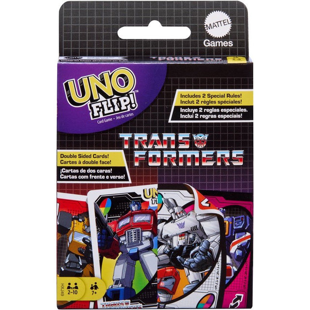 Spel Uno FLIP  transformers Kaartspel
